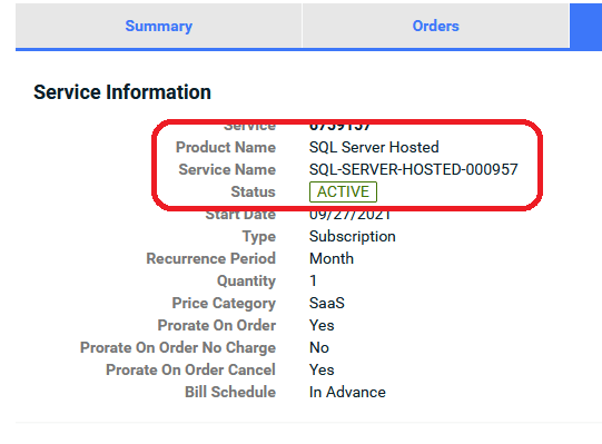 Nextian Gotransverse Connector - subscription service name mapping