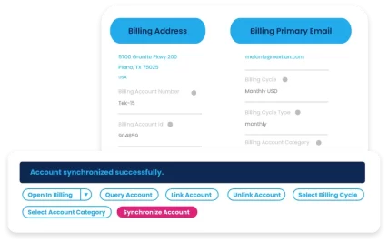 CRM/Billing account linking