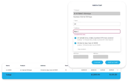 Customer Portal on-line ordering